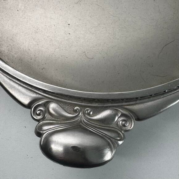VTG Royal Holland Pewter Decorative Serving Tray 19 x 13 Vanity Decor - Picture 2 of 8